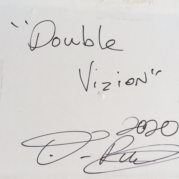 𝅺ORIGINAL Painting Colorful Abstract Landscape Small Panel - Picture 10 of 10